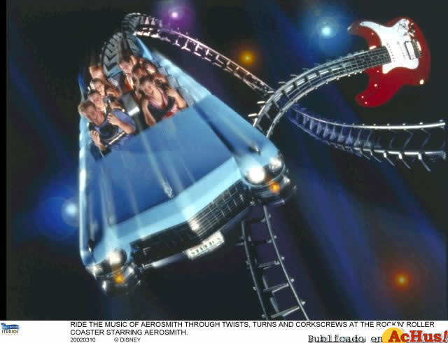 Imagen de Parque Walt Disney Studios   The Rock n Roller Coaster Starring Aerosmith 2